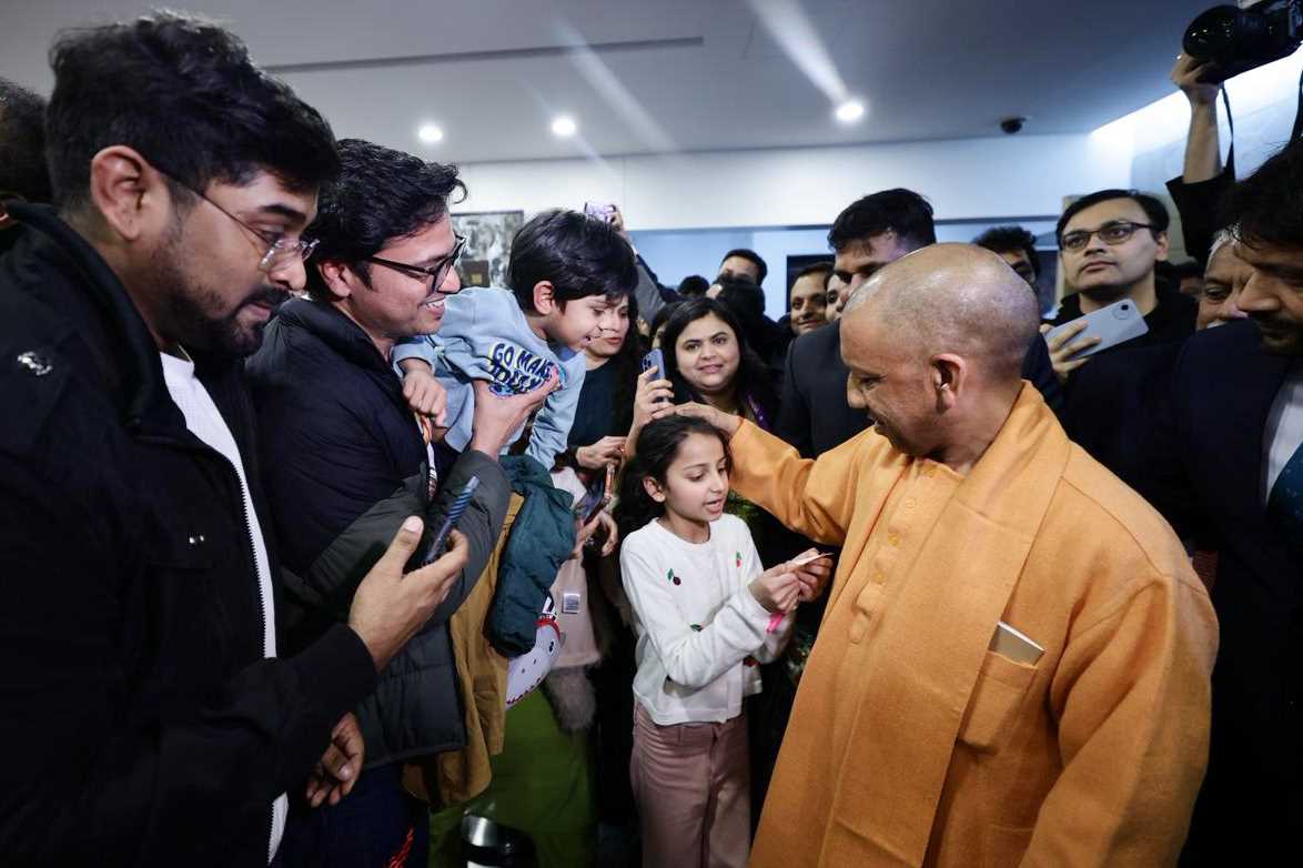 Hon'ble Chief Minister Yogi Adityanath ji on the occasion of the 'Samvad Program' with the people of Indian origin organized in Japan on February 25, 2026.